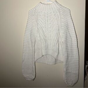 Free People Sweetheart Sweater Ivory